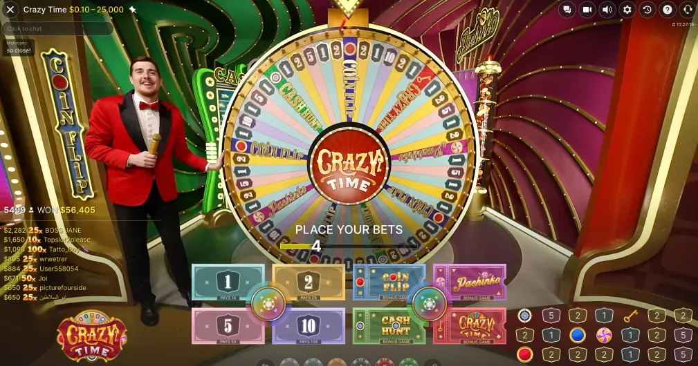 Crazy Time Casino