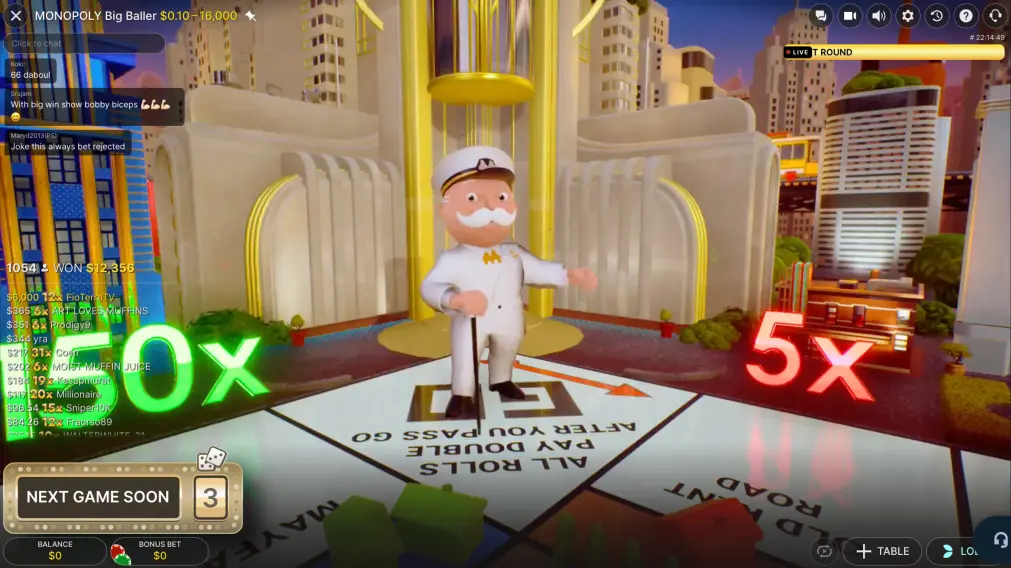 MONOPOLY Big Baller Bonus Game