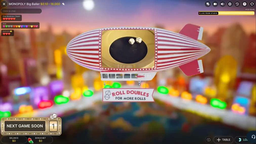 MONOPOLY Big Baller Bonus Multiplier